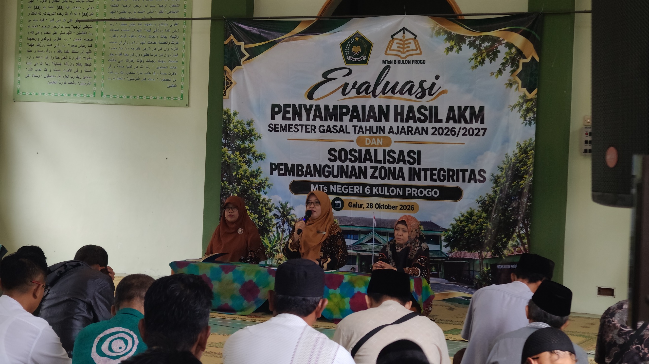 Transparansi Mutu Pendidikan, MTsN 6 Kulon Progo Bagikan Hasil AKM 